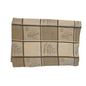 Vintage DII For the Home 100% Cotton Dish Towel Sage CreamBamboo Print